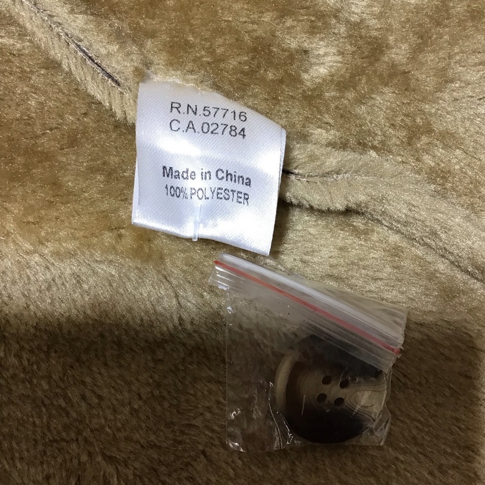 Papillon Multicolor Patchwork Teddy Jacket - image 15